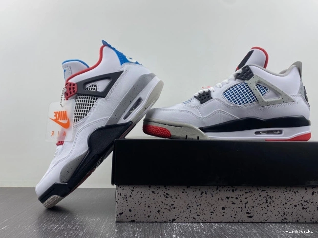 CL1184-146 Jordan 4 Retro What The 0815
